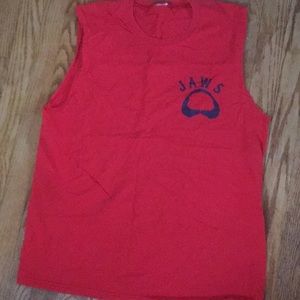 Jaws Sleeveless Tee
